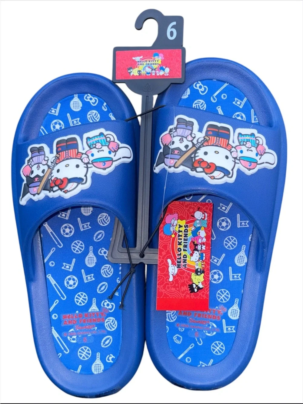 Hello Kitty® And Friends by Sanrio® Sanrio Kids Licensed Slides Size 6